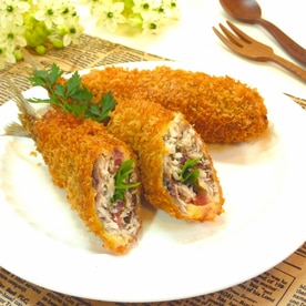 さっぱり美味しい 鰯 イワシ の梅と大葉挟みフライ レシピ 作り方 By うちくるくる 楽天レシピ さっぱり美味しい 鰯 イワシ の梅と大葉挟みフライ レシピ 作り方 By うちくるくる 楽天レシピ